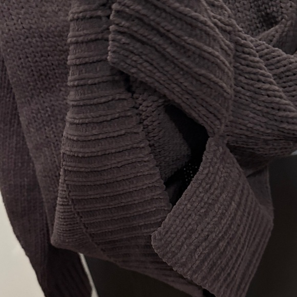 Aerie Dark Brown Crewneck Sweater - Picture 6 of 7